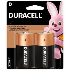 Pilas Duracell D x2